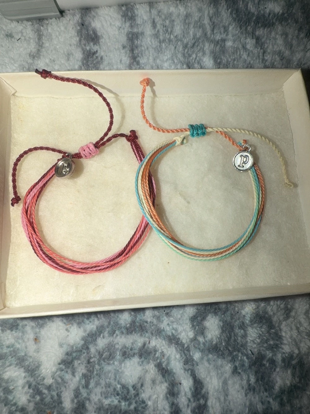 Set of 4 Pura Vida  Bracelets - Adjustable